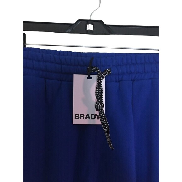 Tom Brady Brand Shorts Men's Size Medium Blue Arched Stretch Drawstring - Picture 2 of 6